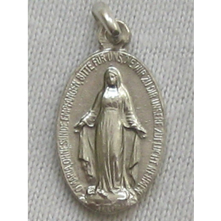 Wundertätige Medaille, Silber 925, 16 mm